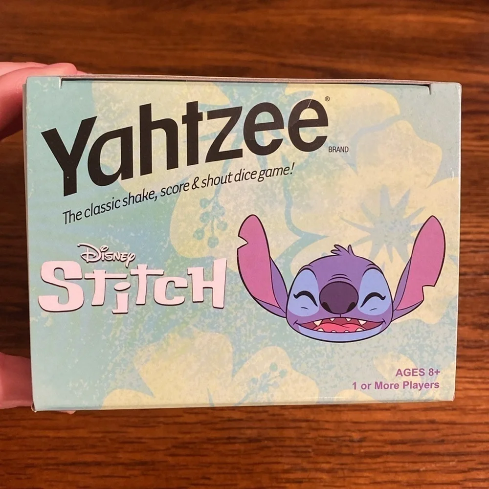 Disney Lilo & Stitch Yahtzee Board Game Collector’s Edition USAopoly NIB